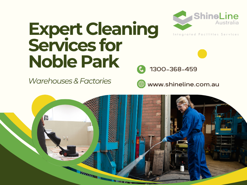 factory and warehouse cleaning services in Noble Park